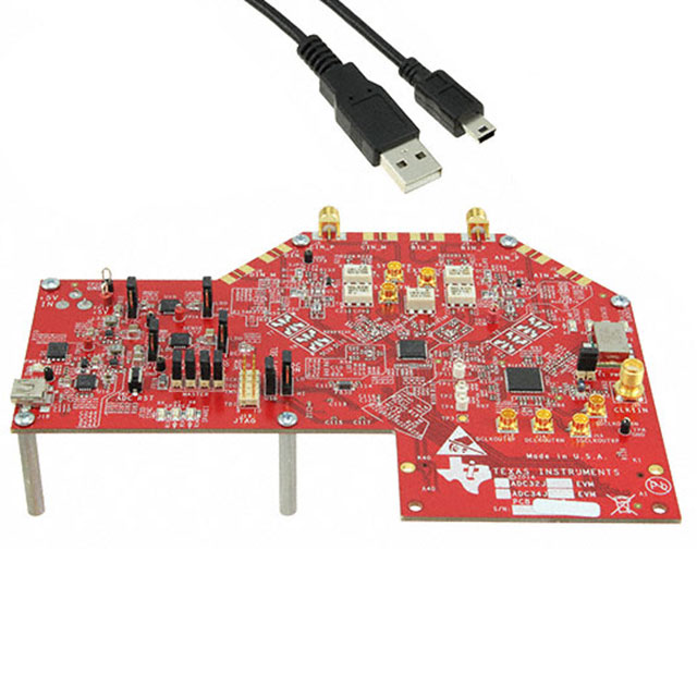ADC32J44EVM Texas Instruments  Cartes d'évaluation - Convertisseurs analogique-numérique (CAN)